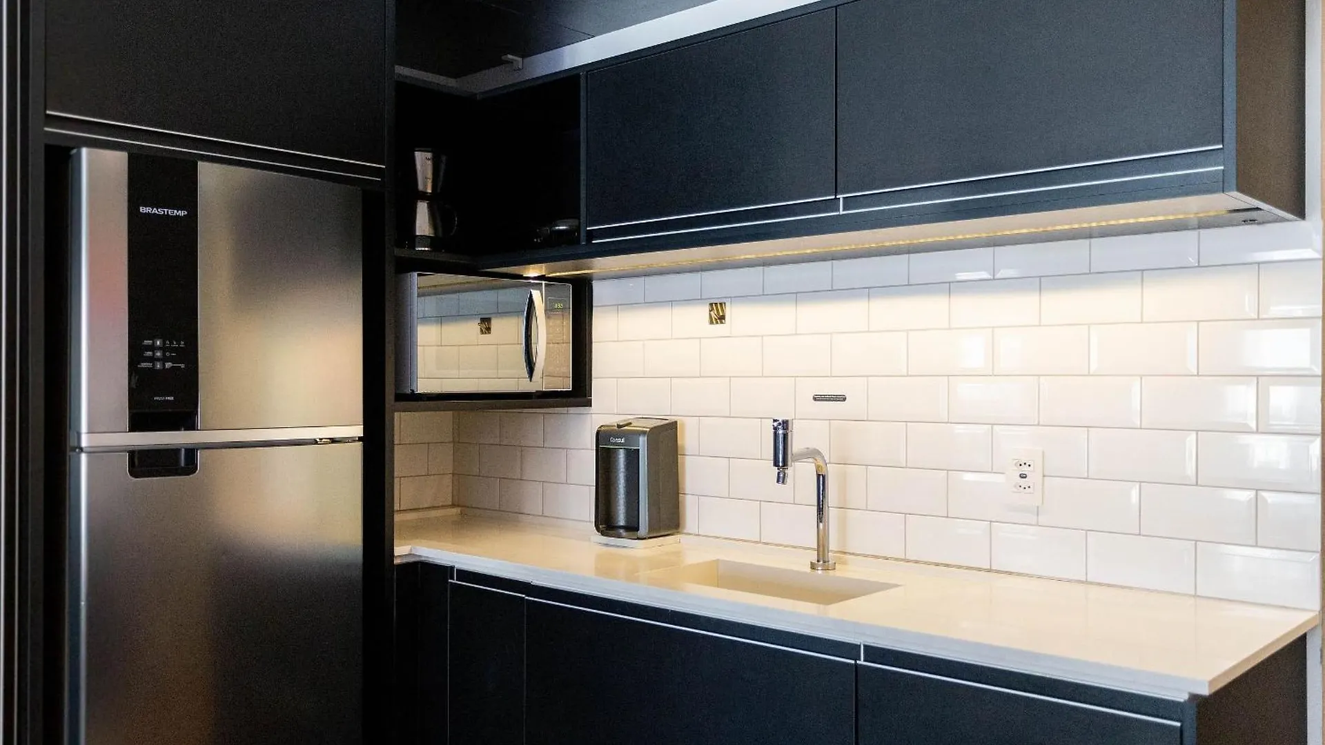 Apartament Condominio Setin Downtown Genebra - Studios Por Temporada São Paulo
