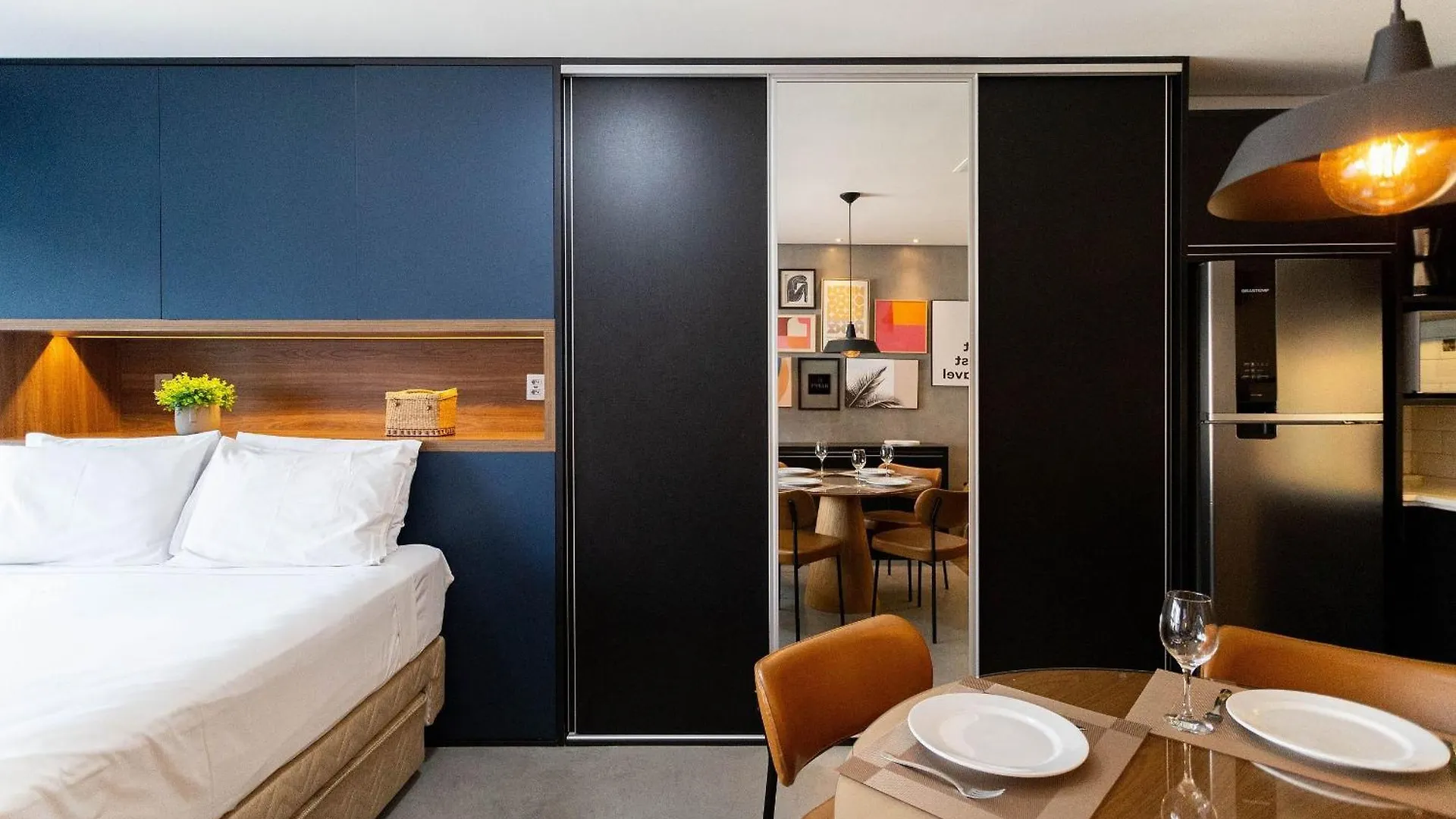 Apartament Condominio Setin Downtown Genebra - Studios Por Temporada São Paulo
