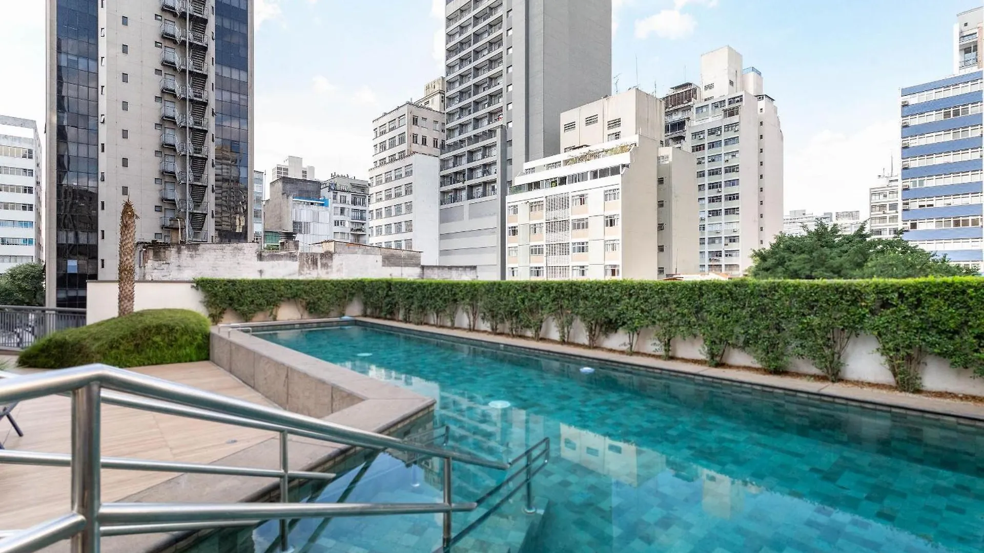 Condominio Setin Downtown Genebra - Studios Por Temporada São Paulo Apartament